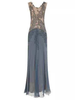 Платье шелковое ALBERTA FERRETTI