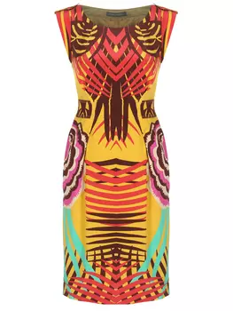 Платье шелковое ALBERTA FERRETTI