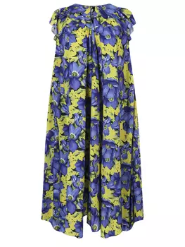 Платье шелковое BALENCIAGA