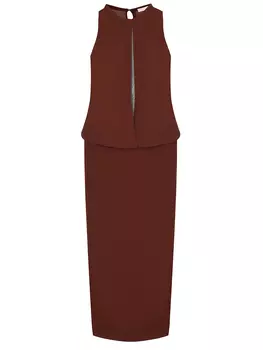 Платье шелковое BRUNELLO CUCINELLI