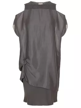 Платье шелковое BRUNELLO CUCINELLI