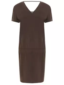 Платье шелковое BRUNELLO CUCINELLI