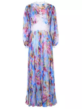 Платье шелковое COSTARELLOS