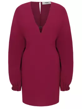 Платье шелковое FENDI