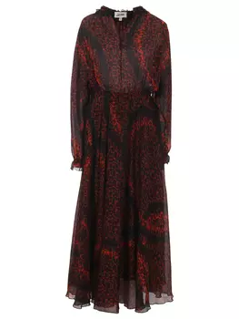Платье шелковое GAULTIER