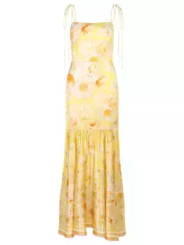 Платье шелковое Jacinte