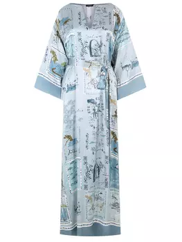 Платье шелковое KITON