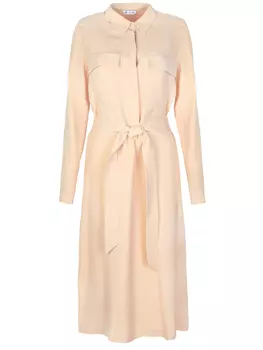 Платье шелковое миди LORO PIANA