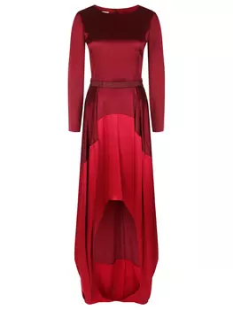 Платье шелковое OSCAR DE LA RENTA