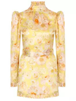 Платье шелковое Rose