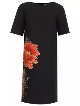 Платье шелковое с принтом ETRO