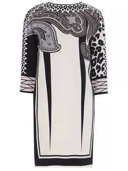 Платье шелковое с принтом ETRO