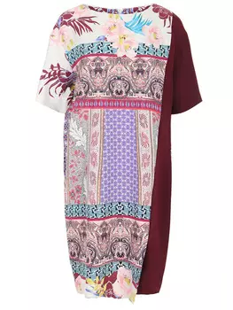 Платье шелковое с принтом ETRO