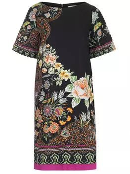 Платье шелковое с принтом ETRO