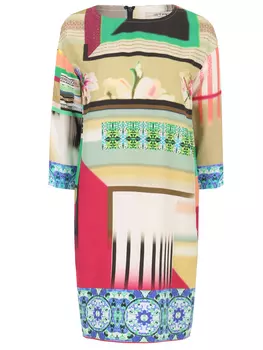 Платье шелковое с принтом ETRO