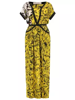 Платье шелковое с принтом ETRO