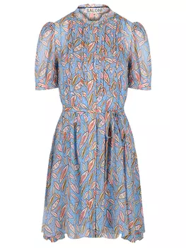 Платье шелковое