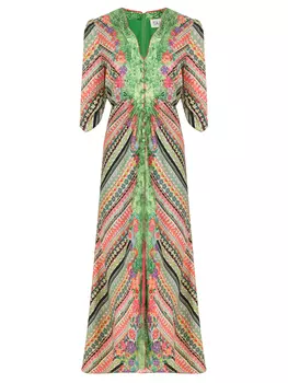 Платье шелковое SALONI