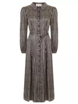 Платье шелковое SALONI