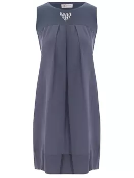 Платье шелковое VIA DELLE PERLE