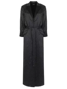 Платье шелковое в горох GOOROO