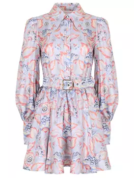 Платье шелковое