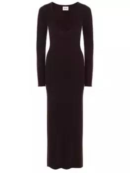 Платье шерстяное