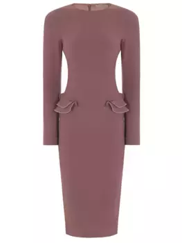 Платье шерстяное