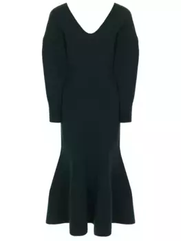 Платье шерстяное