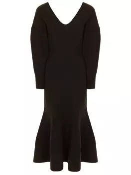 Платье шерстяное ALEXANDER MCQUEEN