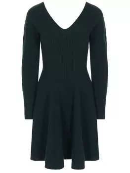 Платье шерстяное ALEXANDER MCQUEEN