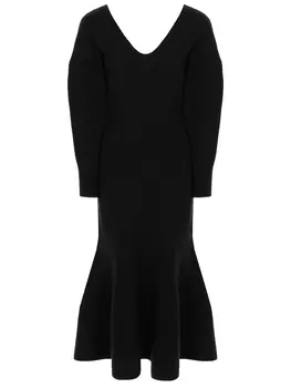 Платье шерстяное ALEXANDER MCQUEEN