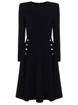 Платье шерстяное ALEXANDER MCQUEEN