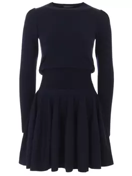 Платье шерстяное ALEXANDER MCQUEEN