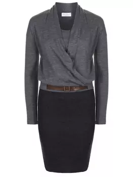Платье шерстяное BRUNELLO CUCINELLI