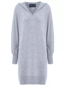 Платье шерстяное с капюшоном FREE AGE
