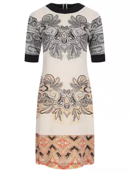 Платье шерстяное с принтом ETRO