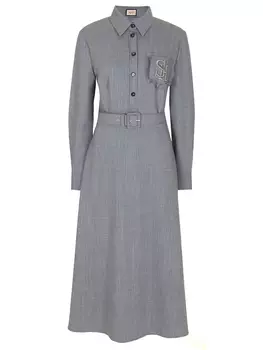 Платье шерстяное