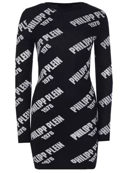 Платье шерстяной PHILIPP PLEIN