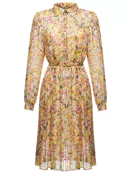 Платье шифоновое с принтом ST. ERME