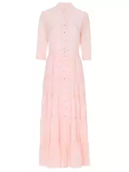 Платье шифоновое в клетку