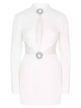 Платье со стразами