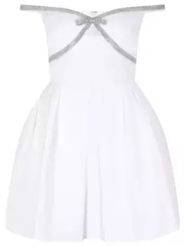 Платье со стразами