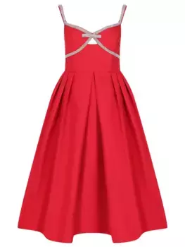 Платье со стразами