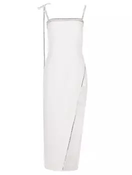 Платье со стразами