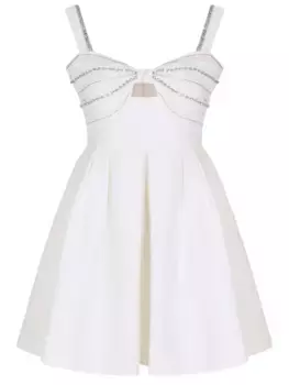 Платье со стразами