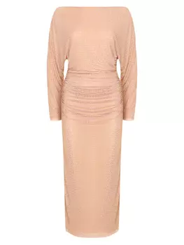 Платье со стразами