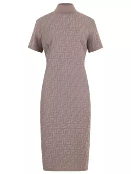 Платье трикотажное FENDI