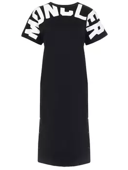 Платье трикотажное с логотипом