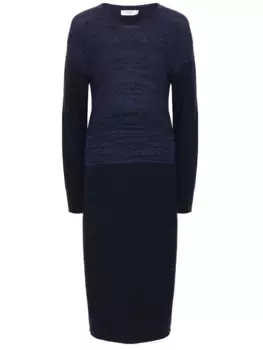 Платье трикотажное с люрексом
